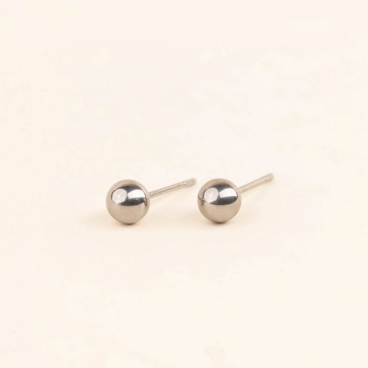 Ball Stud Earrings by Oh Clementine
