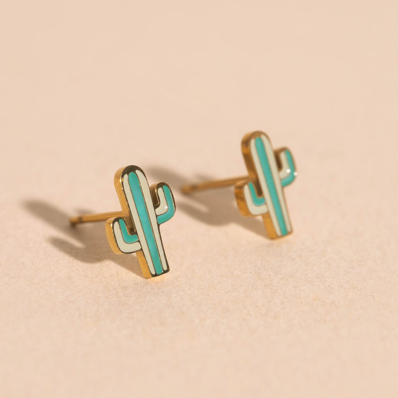 Cactus Stud Earrings