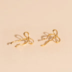 Dainty Bow Stud Earrings