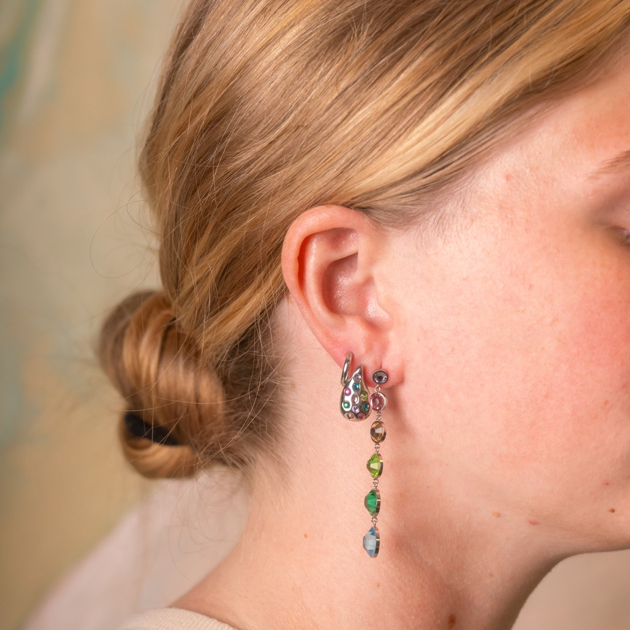 Sparkle Splash Stud Earrings