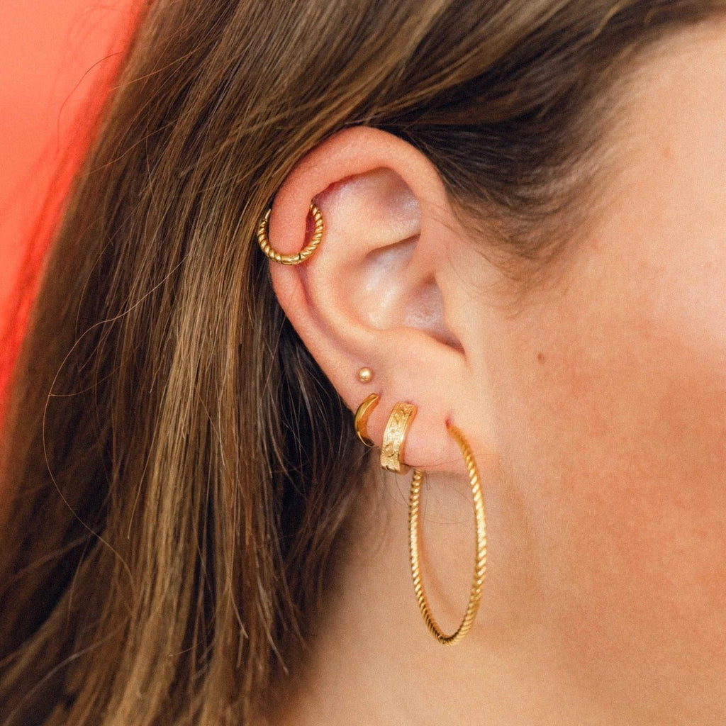 Tiny Ball Stud Earrings by Oh Clementine