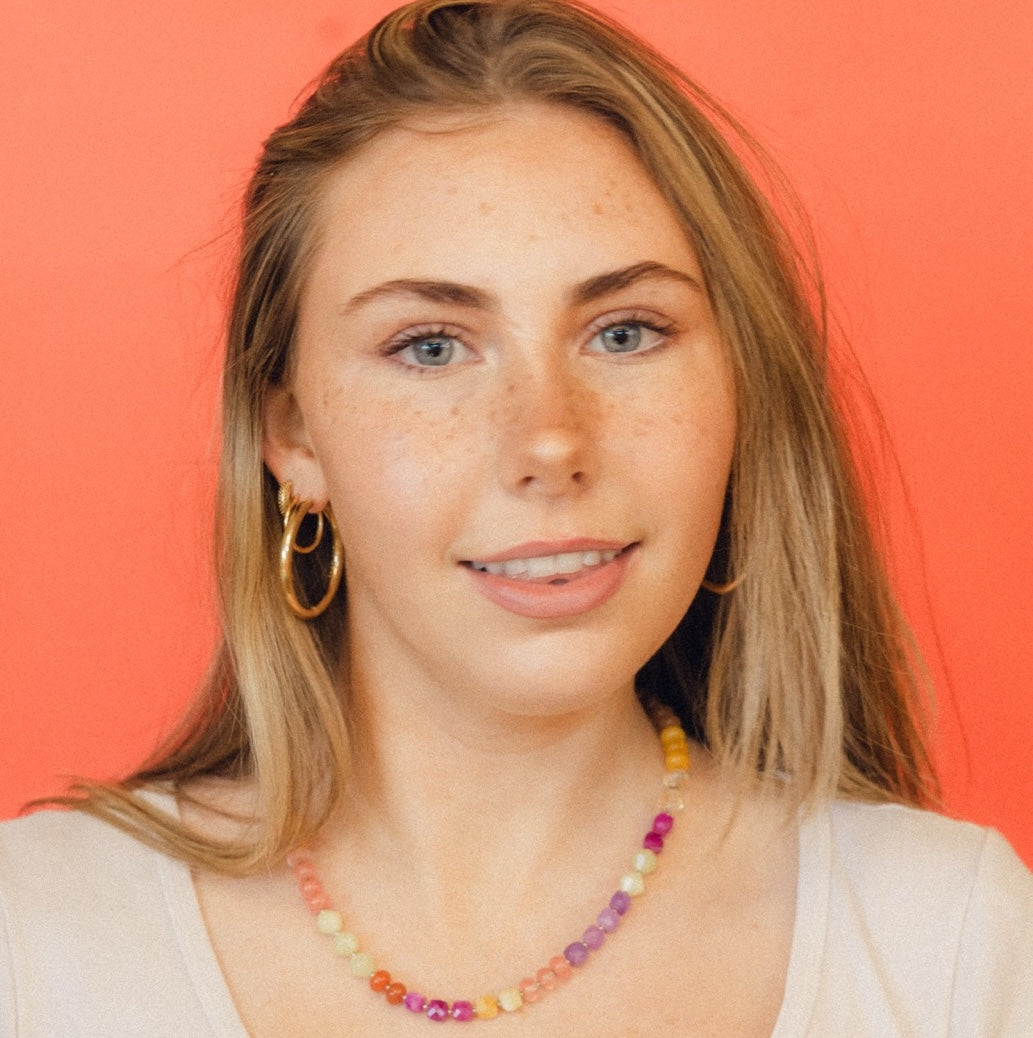 Rainbow Necklace (17")