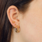 Ball Stud Earrings by Oh Clementine