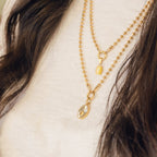 November Birthstone Necklace Charm by Oh Clementine