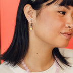 Pastel Rainbow Stud Earrings by Oh Clementine