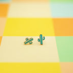 Cactus Stud Earrings