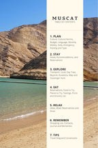 Muscat, Oman Travel Guidebook – 2025 Trip Planner & Journal