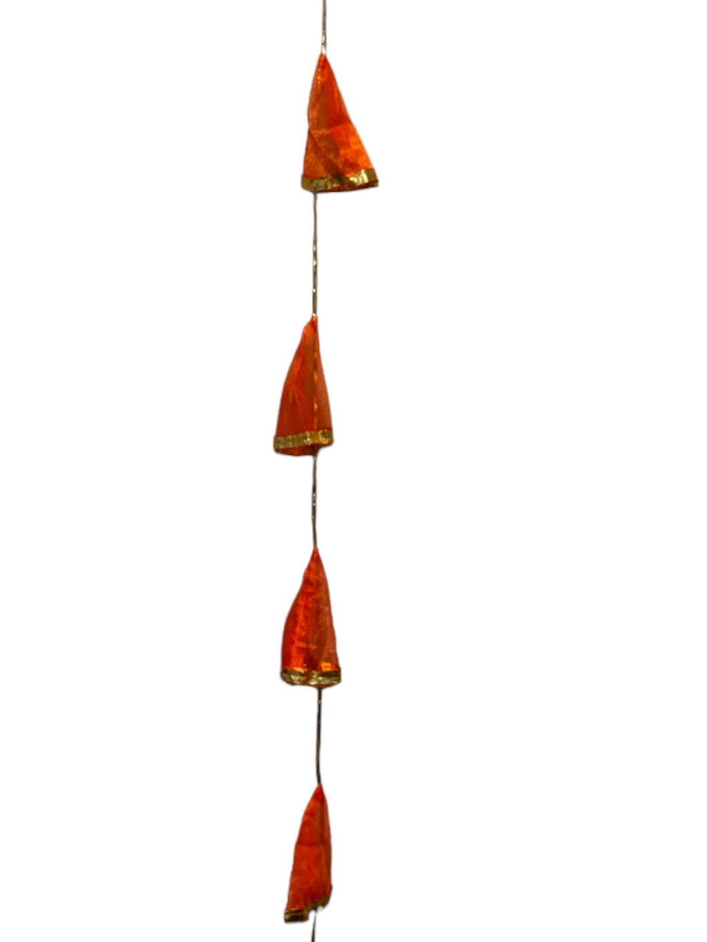 Net Fabric and Gota Lari, Set of 10