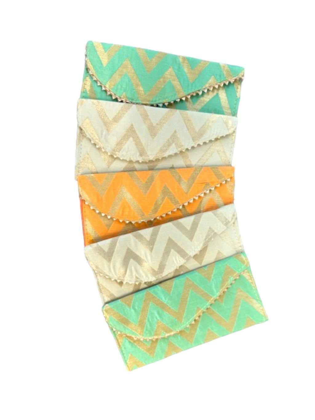 Fabric Shagan Lifafa, Set of 5