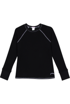 The Chalet Thermal Top - Black