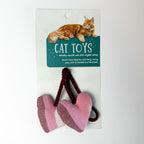 Organic Catnip Double Heart Cat Toy