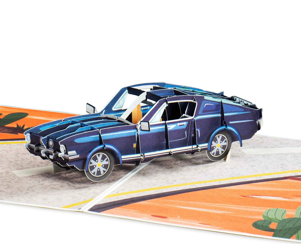 Sports Car Pop Up Card by Paper Love