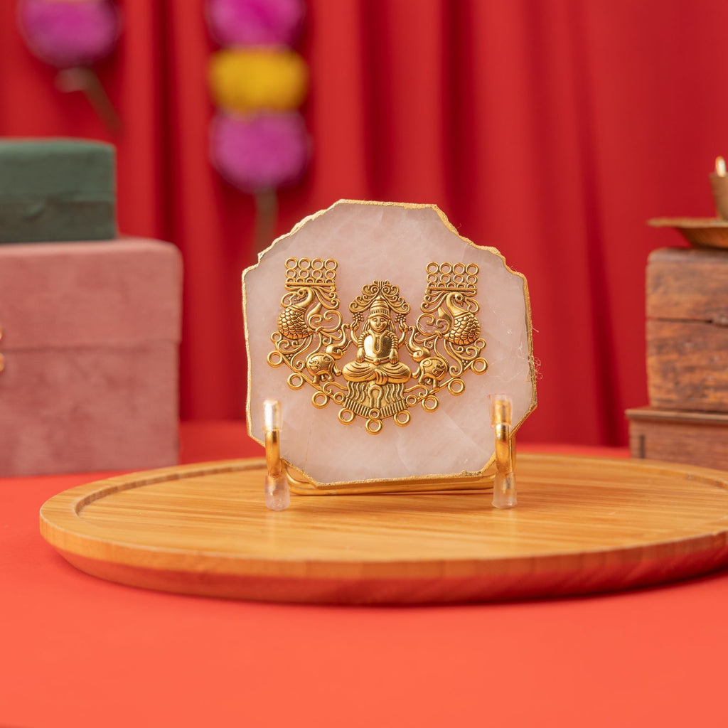 Laxmi on Marble Base with Stand & Gift Box