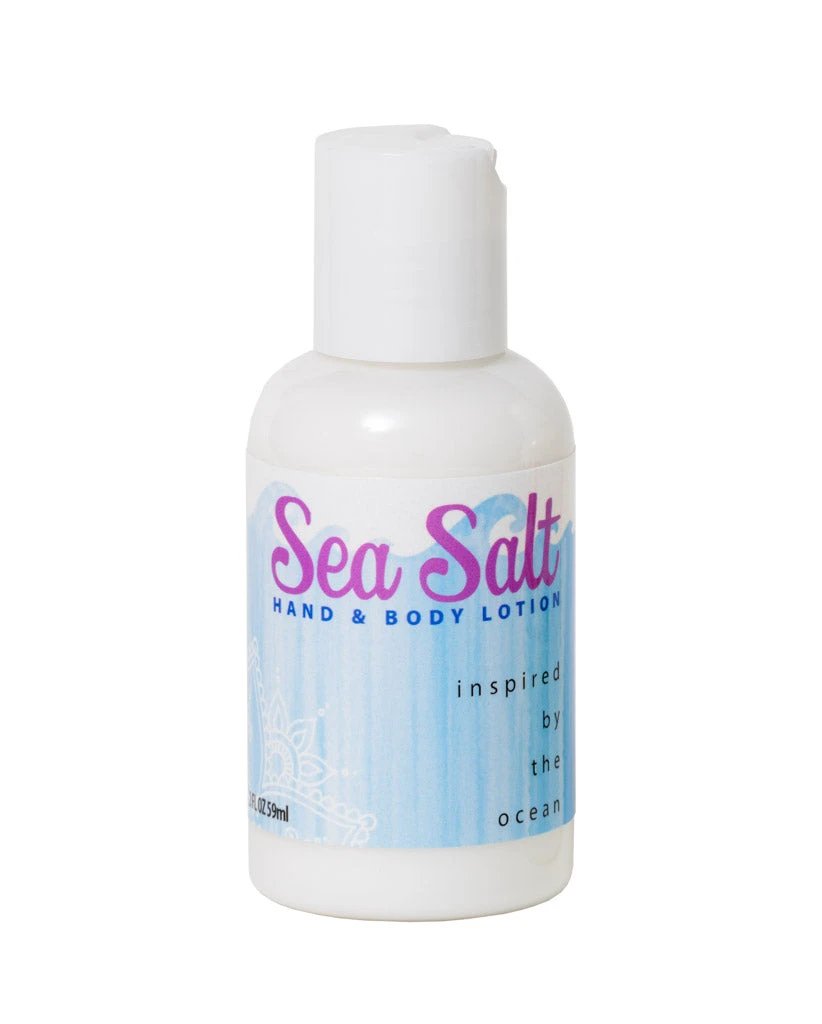 SEA SALT HAND & BODY LOTION 16 oz or 2 oz by Essential Journeys