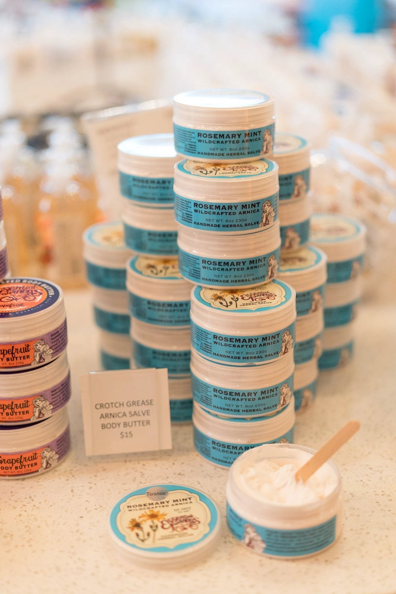 ROSEMARY MINT ARNICA SALVE 8 oz. by Essential Journeys