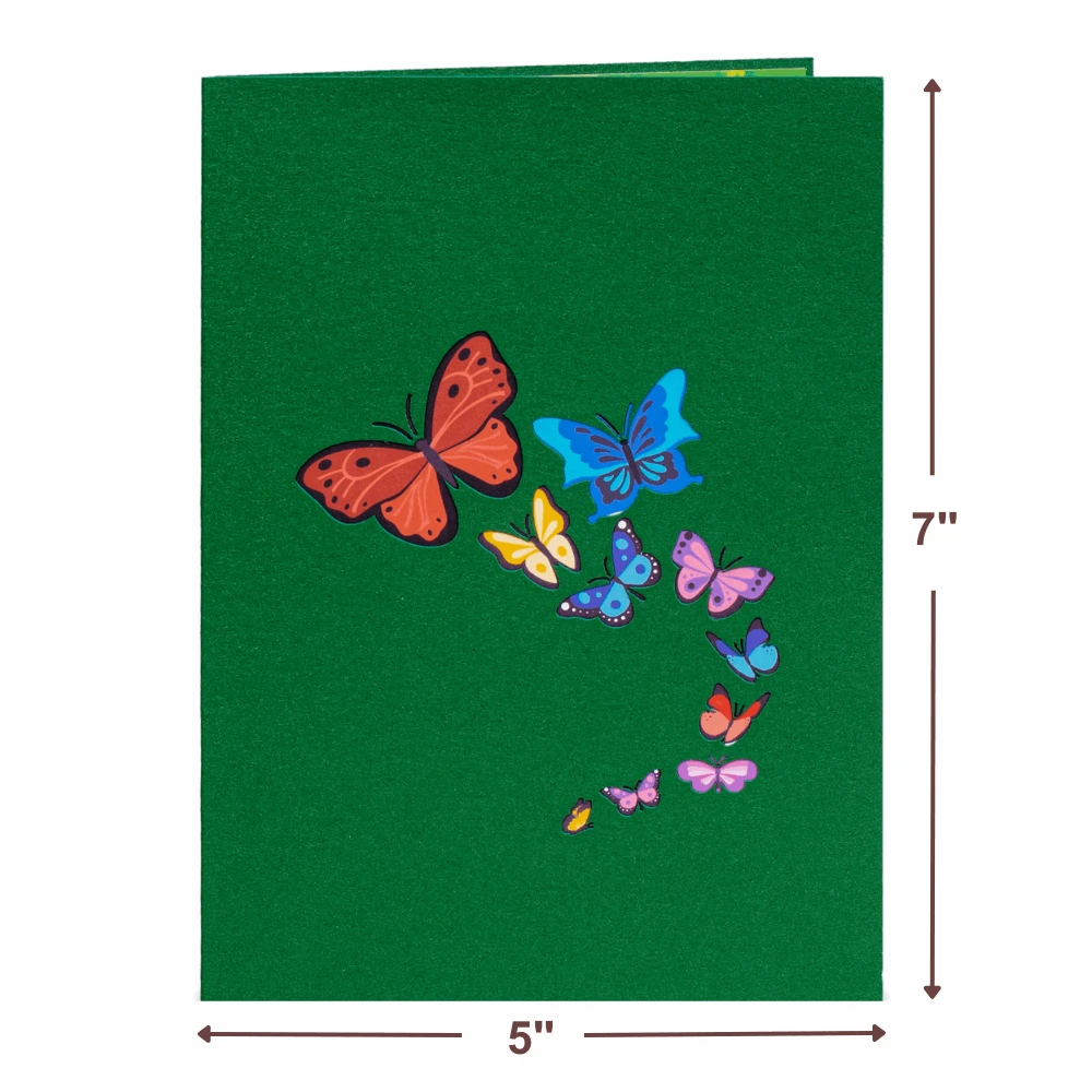 Butterflies Pop Up Card by Paper Love