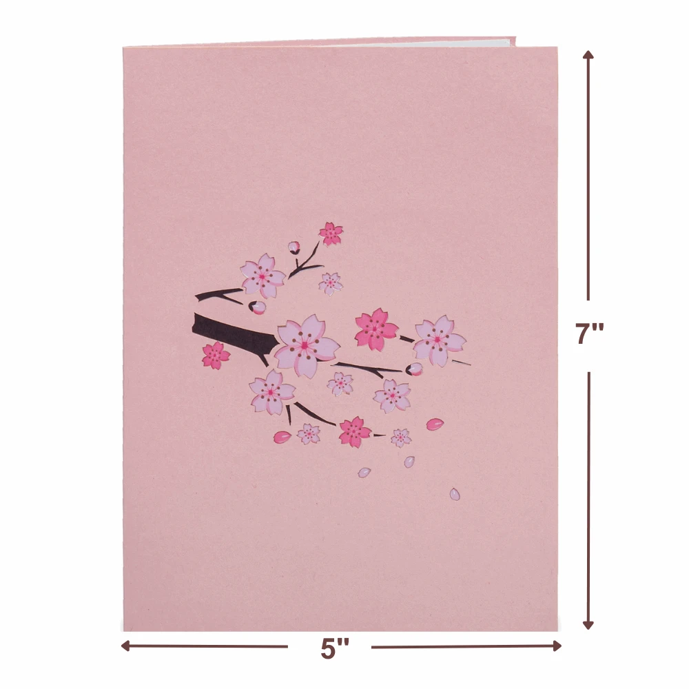 Cherry Blossom Pop Up Card by Paper Love