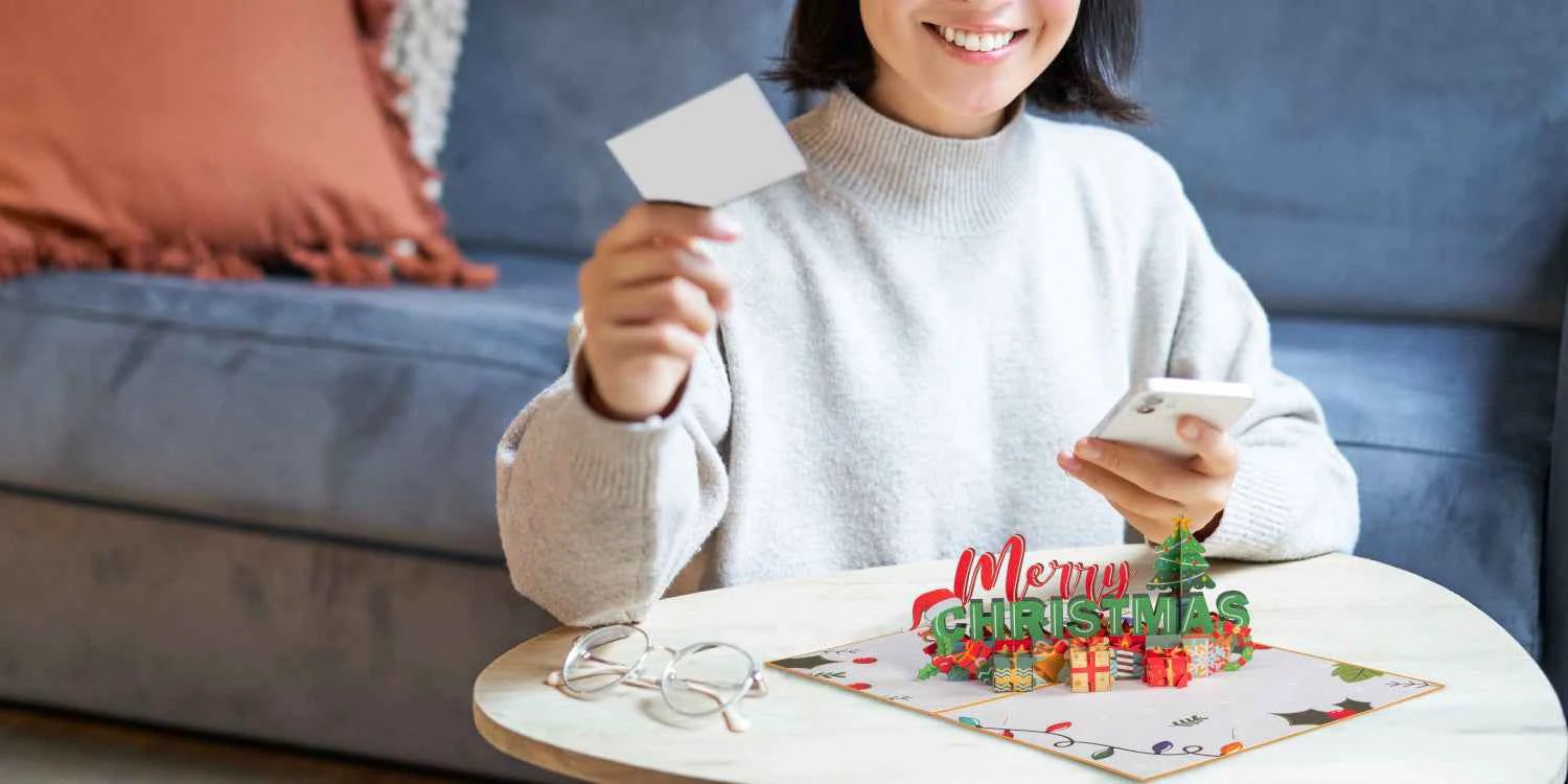 Merry Christmas Pop Up Card by Paper Love