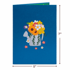 Flower Wagon Pop Up Card by Paper Love