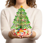 Christmas Tree Pop Up Card with Keepsake Gift by Paper Love