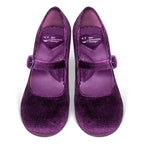 Chocolaticas® Mid Heels Plum Elixir Women's Mary Jane Pump by Hot Chocolate Design