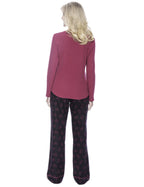 Womens Premium 100% Cotton Flannel/Thermal Loungewear Set
