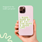 Cat Parent Vinyl Sticker Pack – Set of 6 Pet Owner Stickers by Five Dot Post