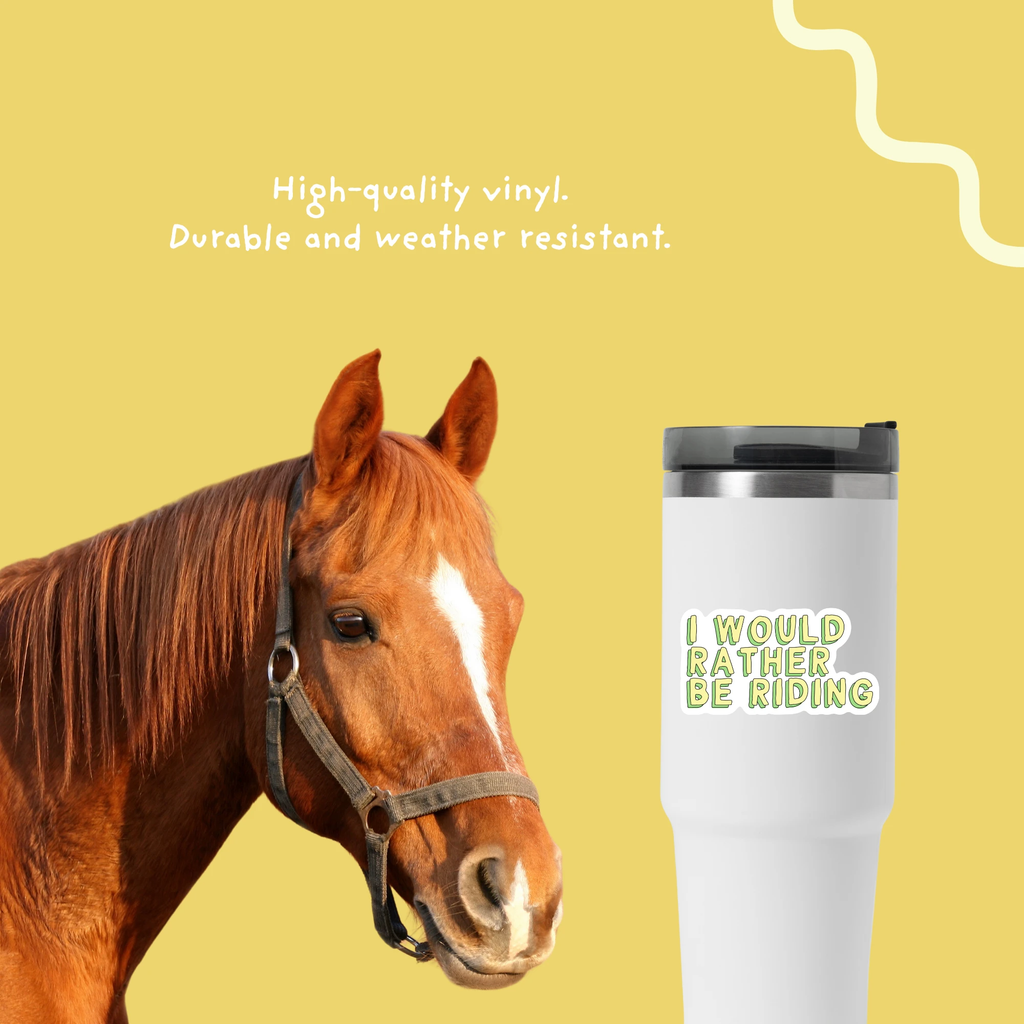 Horse Parent Vinyl Sticker Pack – Set of 6 Horse Owner Stickers by Five Dot Post