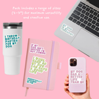 Dog Parent Sticker Pack – 6 Vinyl Stickers for Pet Owners by Five Dot Post
