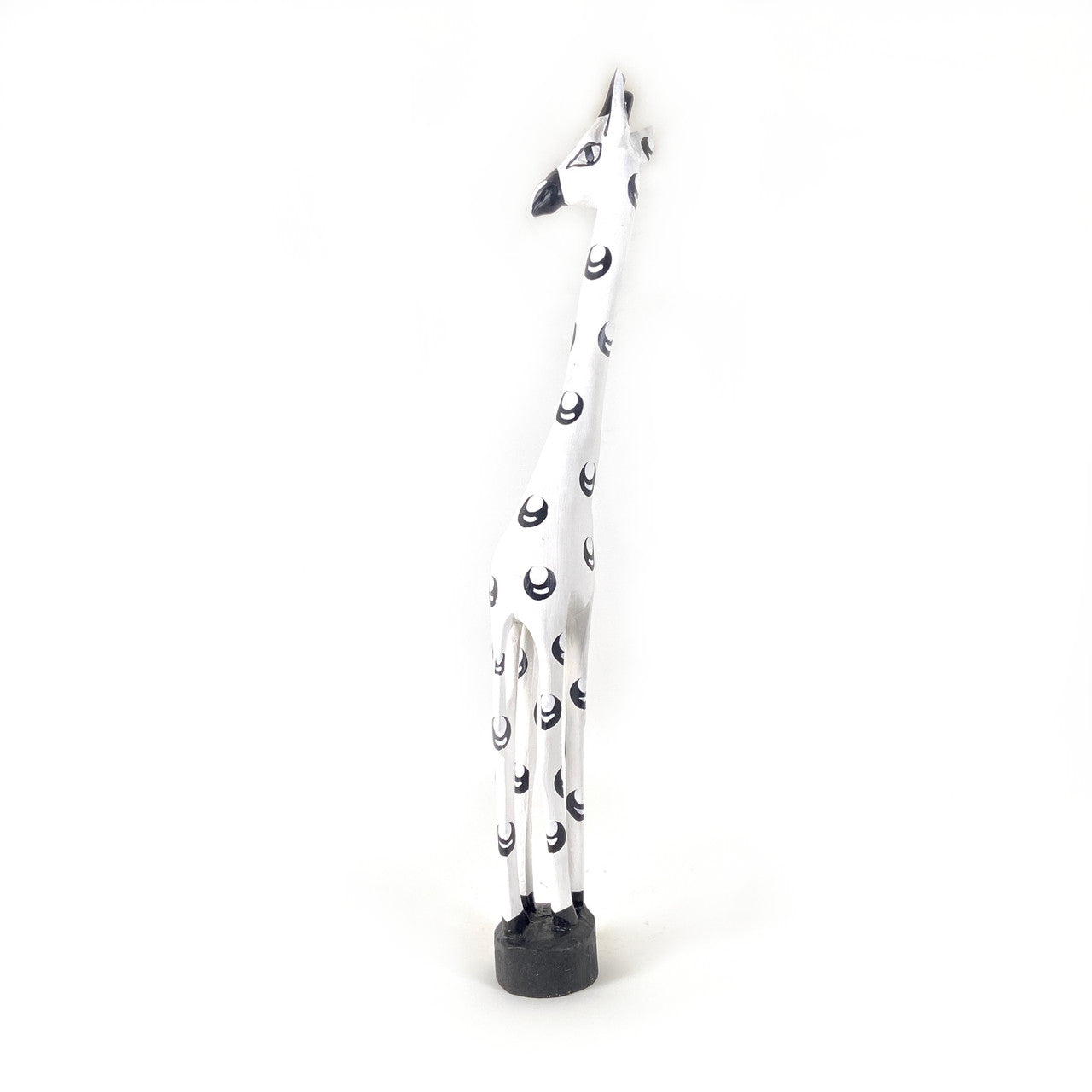 Colorful Painted Wood Giraffe - 24"