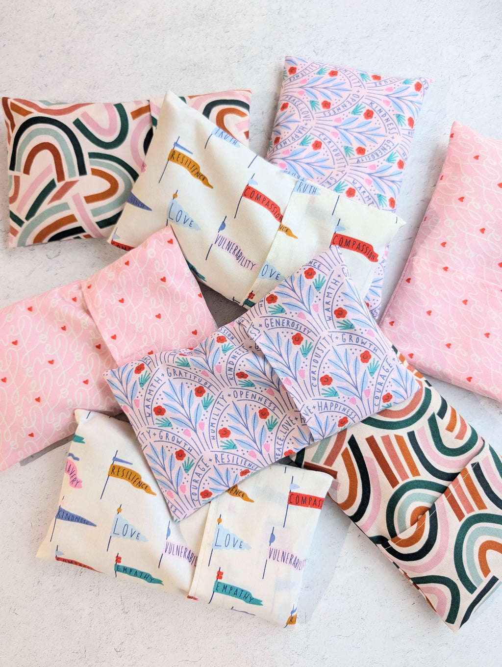 Mod Rainbow - Weighted Eye Pillow