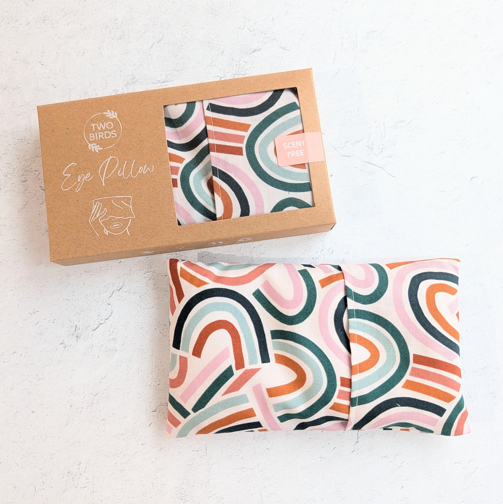 Mod Rainbow - Weighted Eye Pillow