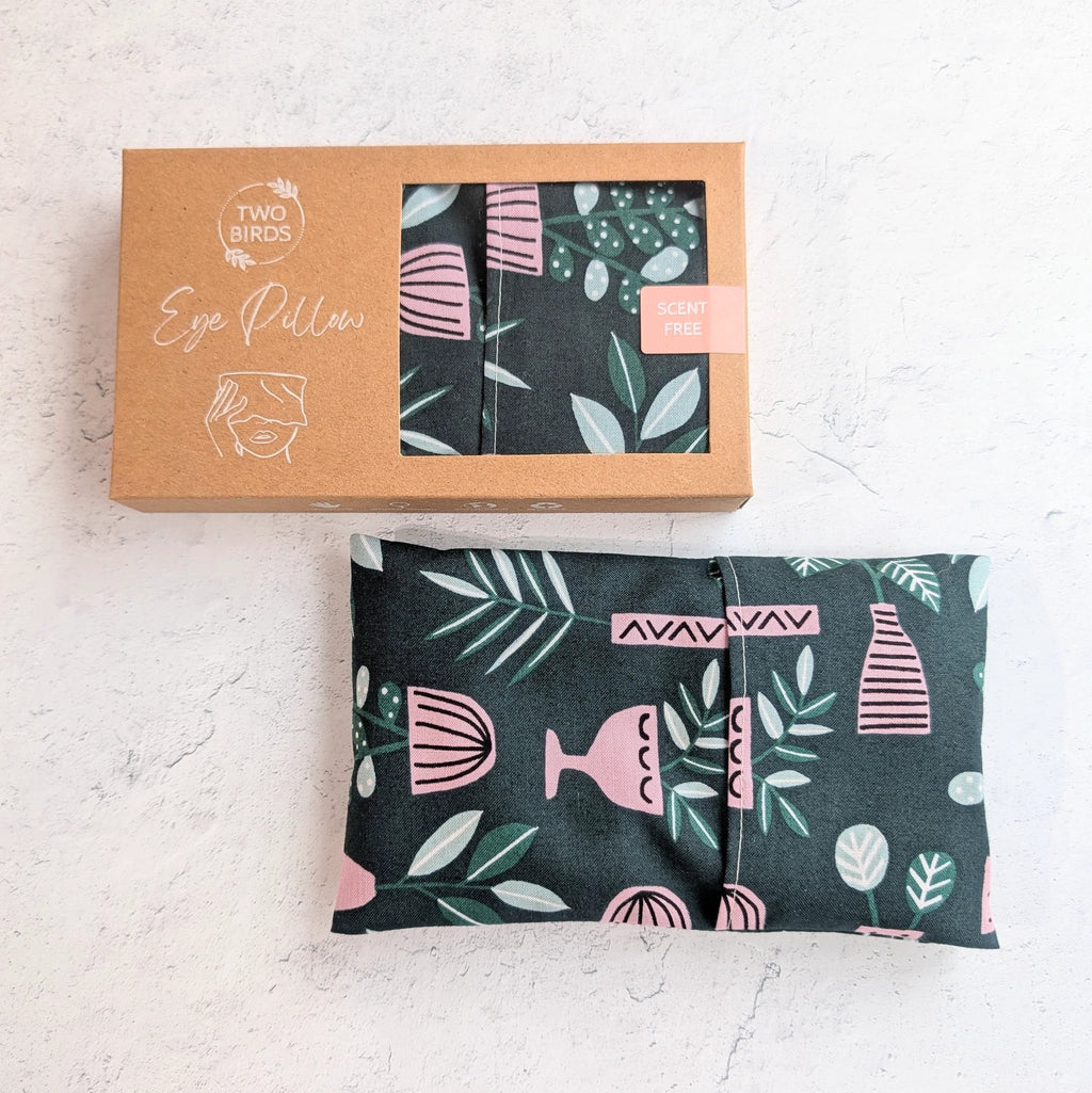 House Plants - Weighted Eye Pillow by Two Birds Eco Shop
