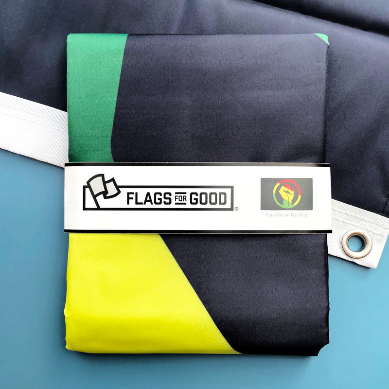 Pan African Fist Flag