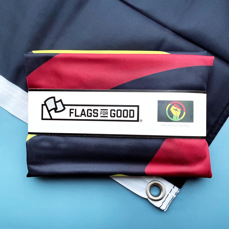 Pan African Fist Flag