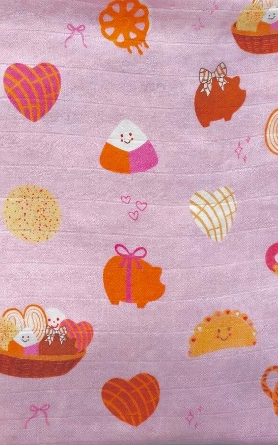 Pan Dulce Muslin Swaddle