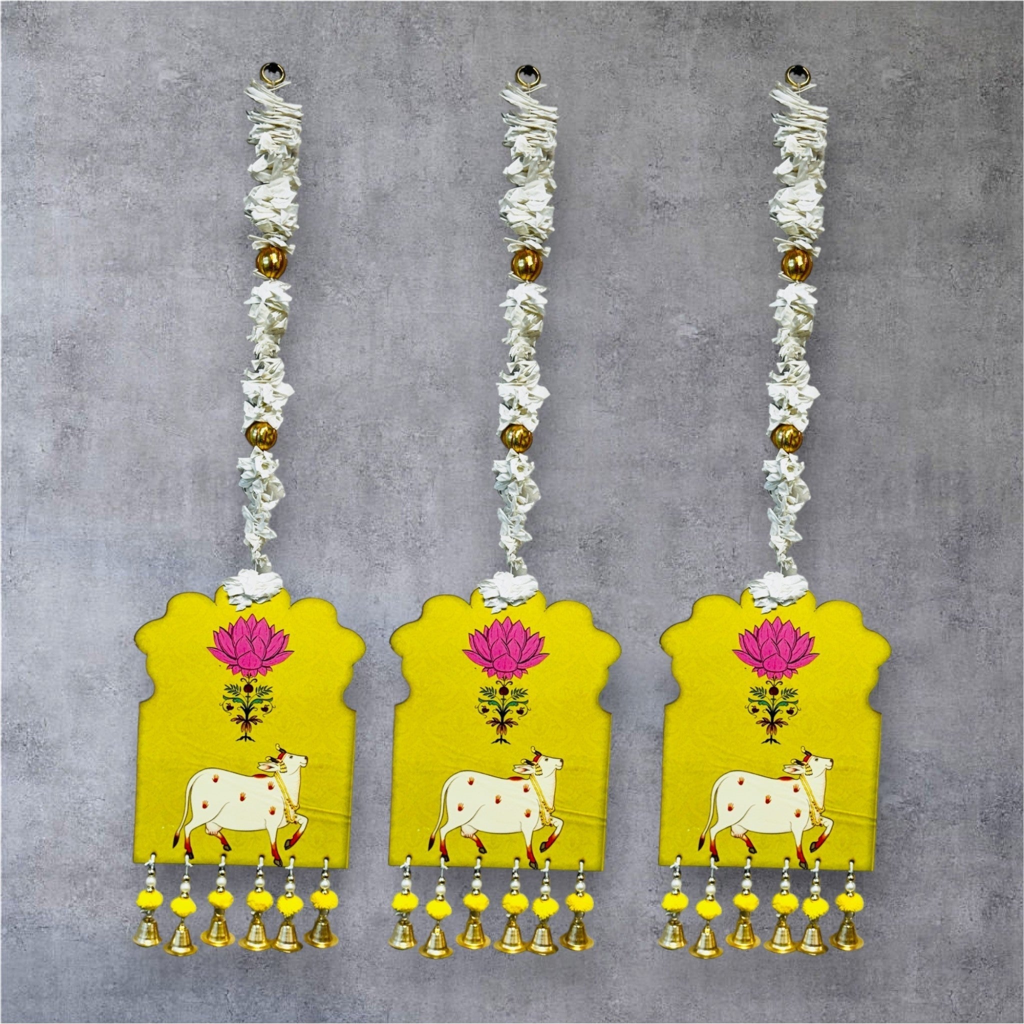 Double Sided Pichwai Cow Lari