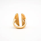Pata Brass Adjustable Ring for Men and Women