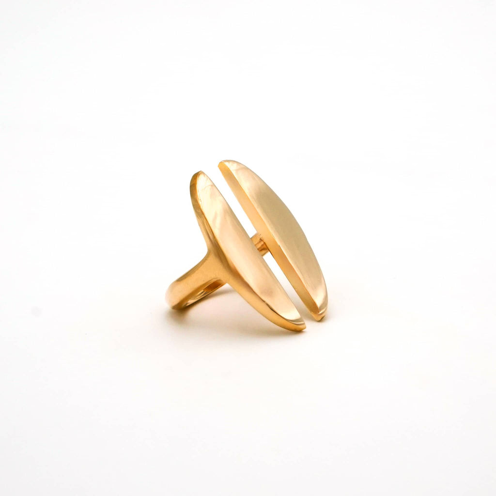 Pata Brass Adjustable Ring for Men and Women