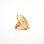 Pata Brass Adjustable Ring for Men and Women