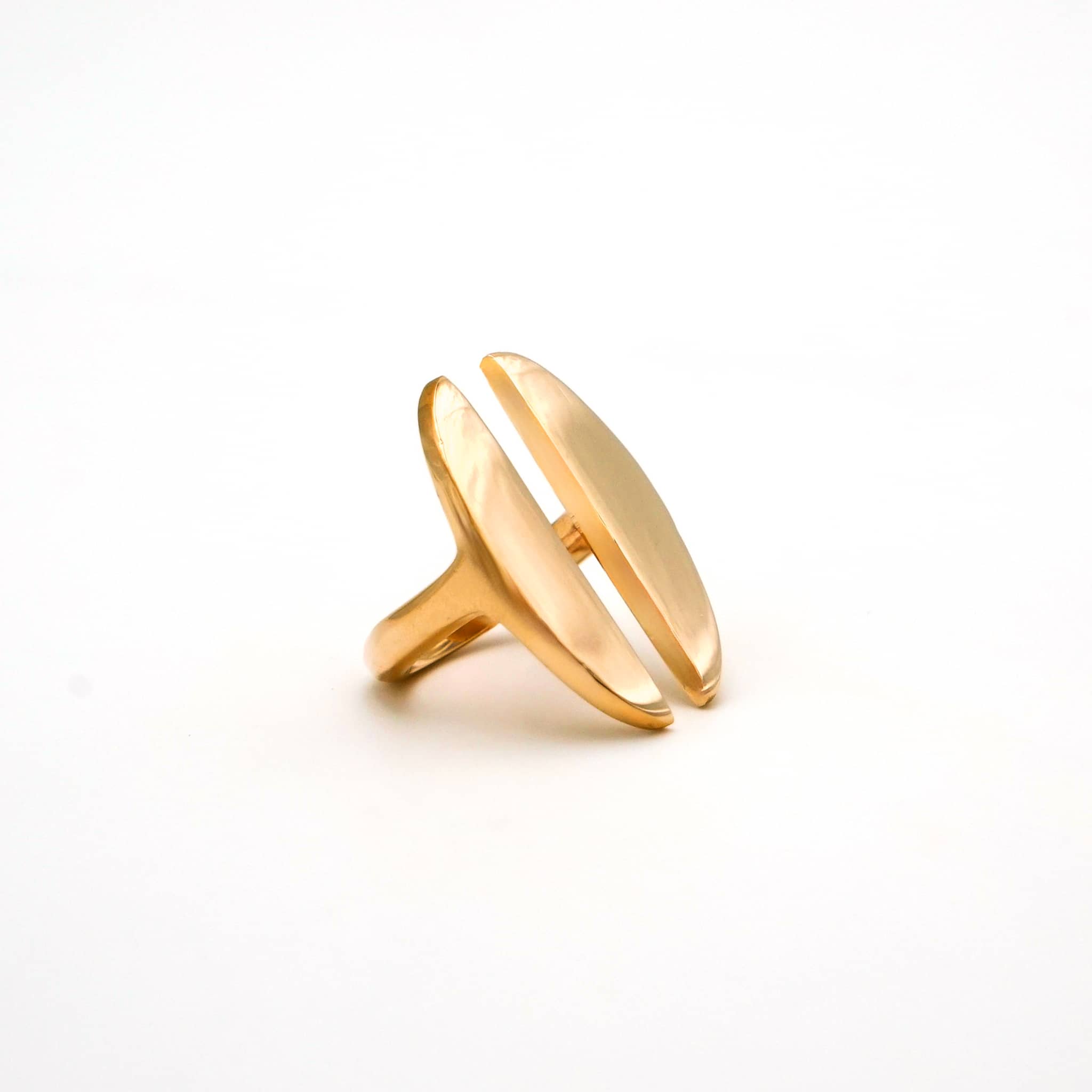Pata Brass Adjustable Ring for Men and Women