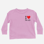 I Heart Grandma Vietnamese Paternal Long Sleeve Shirt (Toddler)