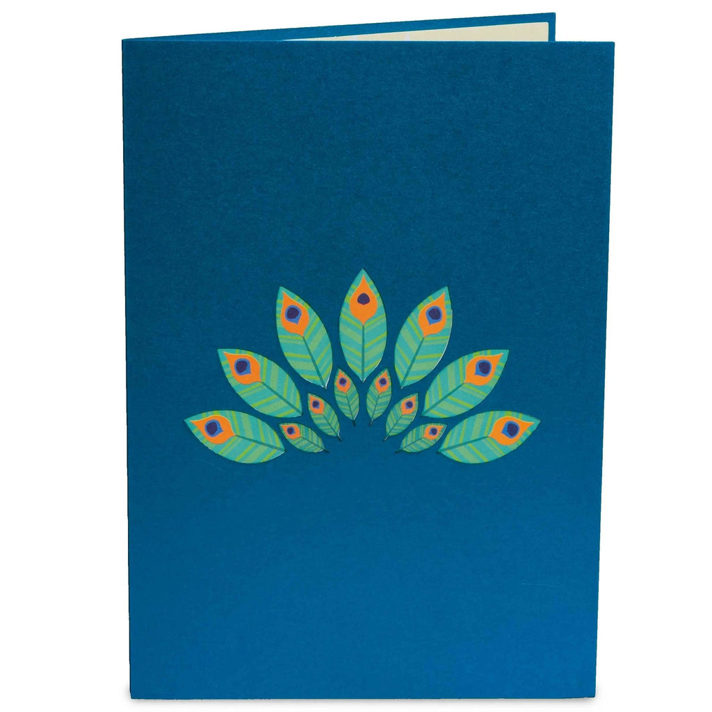 Peacock Pop Up Card by Paper Love