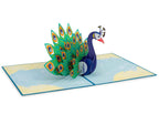 Peacock Pop Up Card by Paper Love