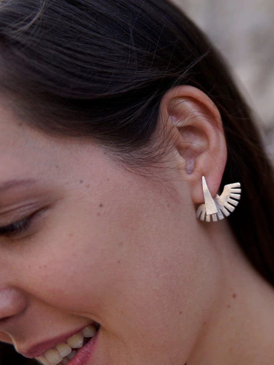 Peacock Ear Jackets by Fair Anita