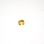 Penda Brass Adjustable Wide Band Cuff Ring
