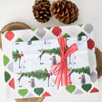 Double-Sided Eco Wrapping Paper – Holiday | Recyclable & Compostable Gift Wrap
