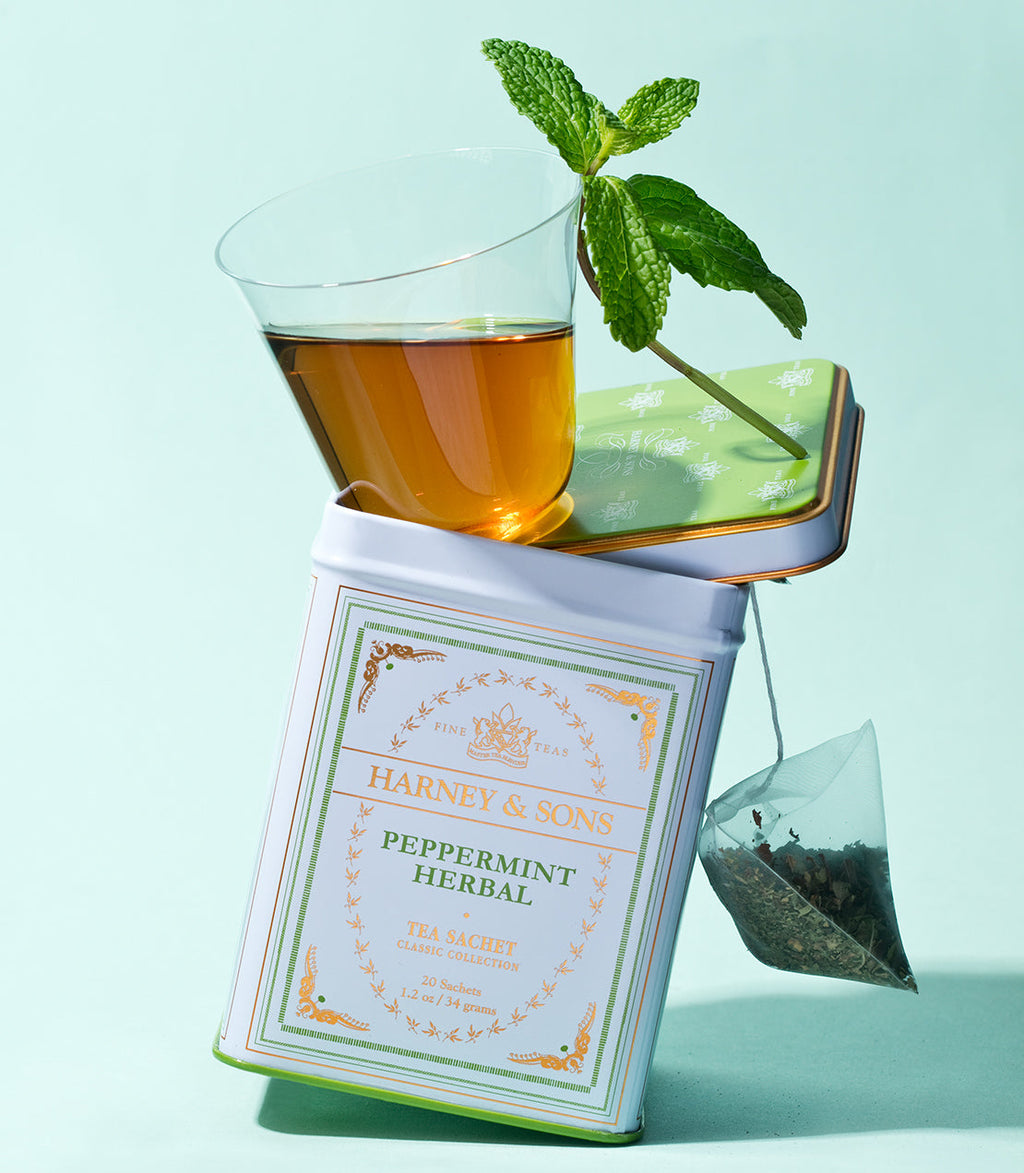 Peppermint Herbal, Classic Tin of 20 Sachets