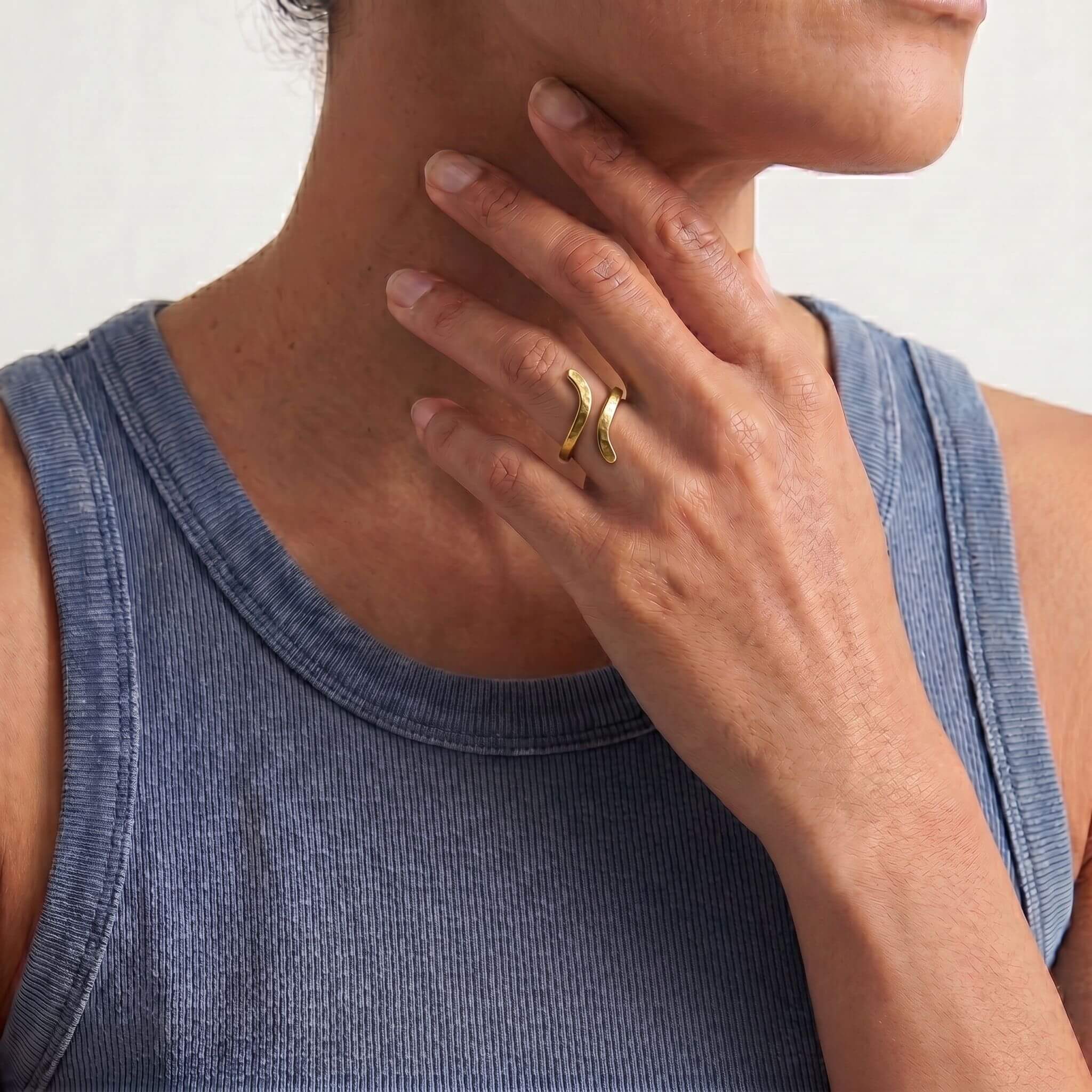 Pera Adjustable Wrap Ring
