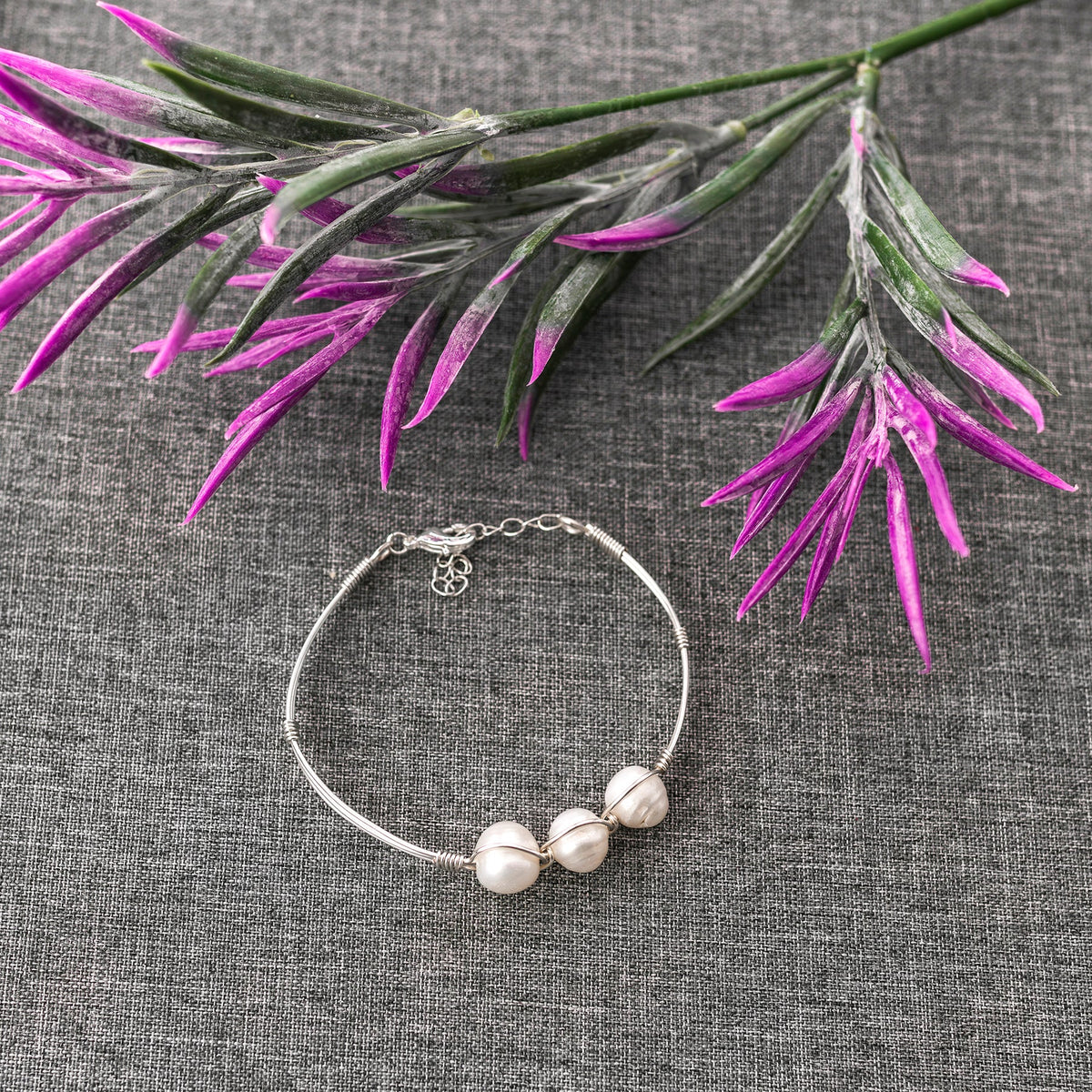 Perla silver bracelet